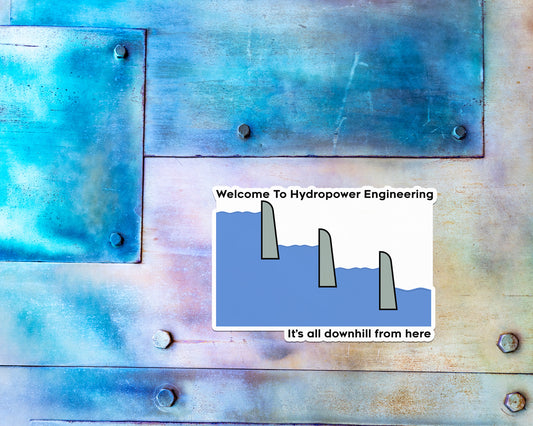 It's All Downhill from Here Magnet