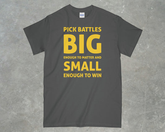 Pick Battles Shirt