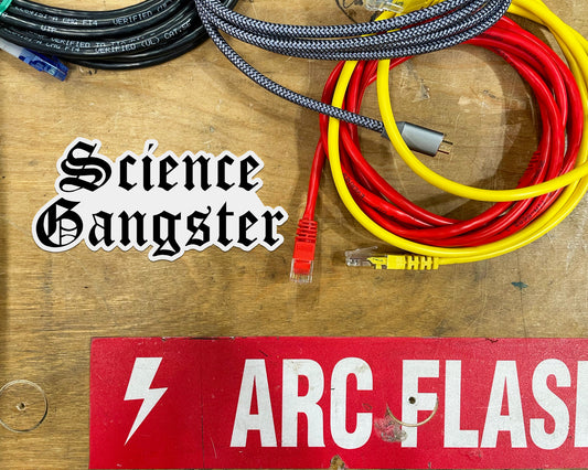 Science Gangster Sticker