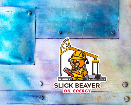 Slick Beaver Magnet