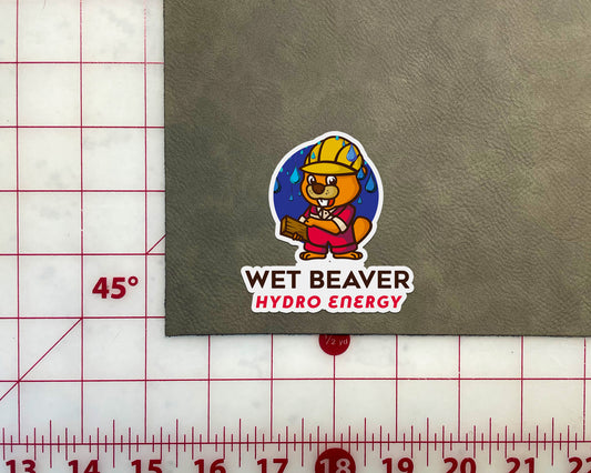 Wet Beaver Sticker