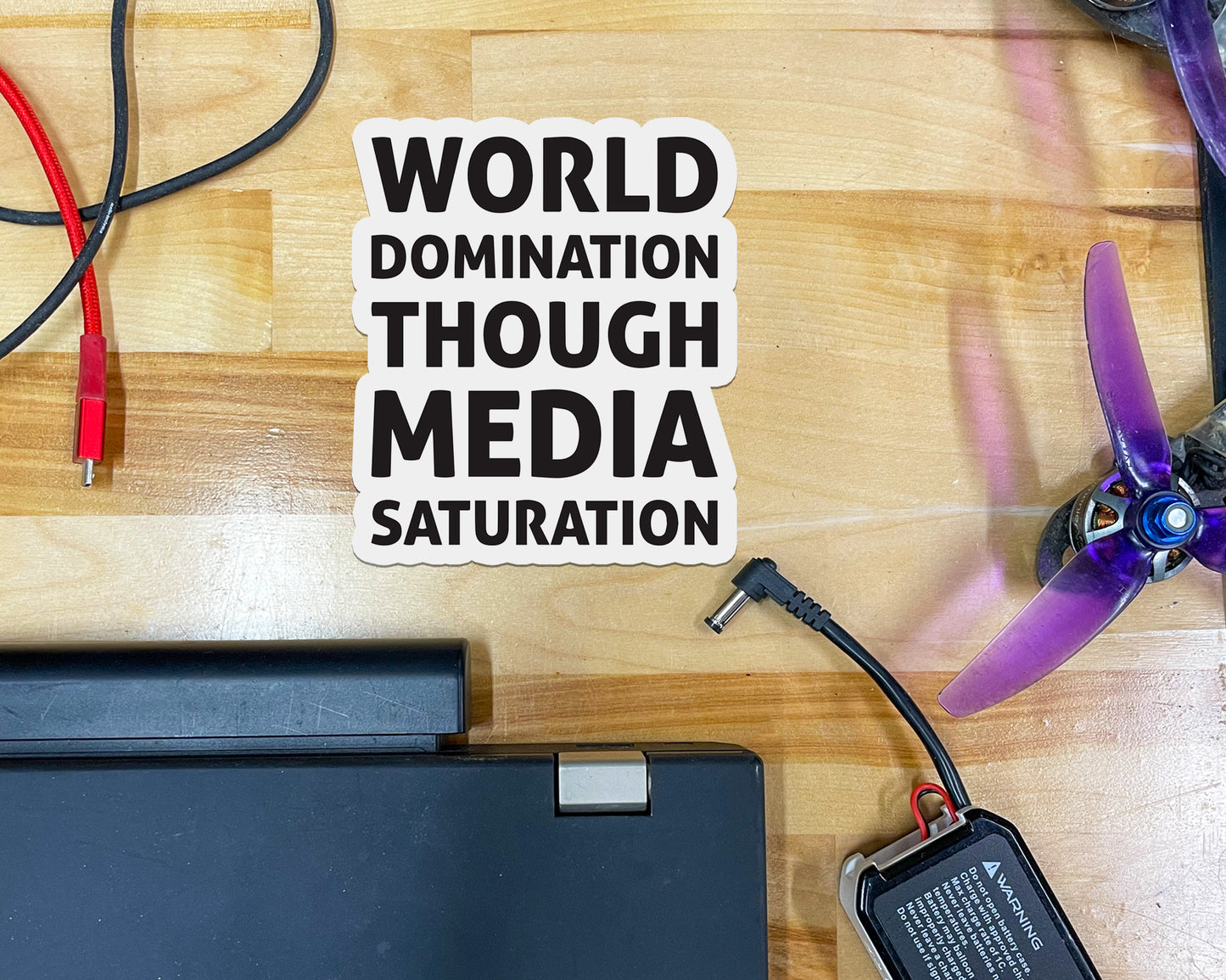 World Domination Sticker