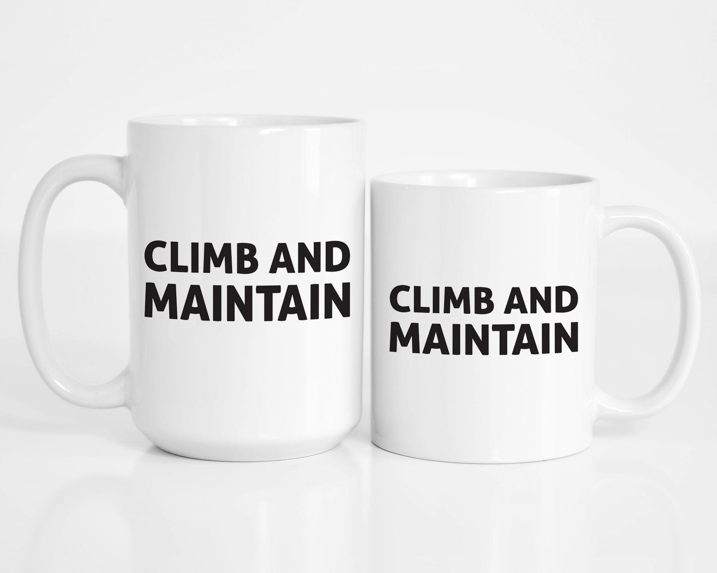 Climb and Maintain Coffee Mug