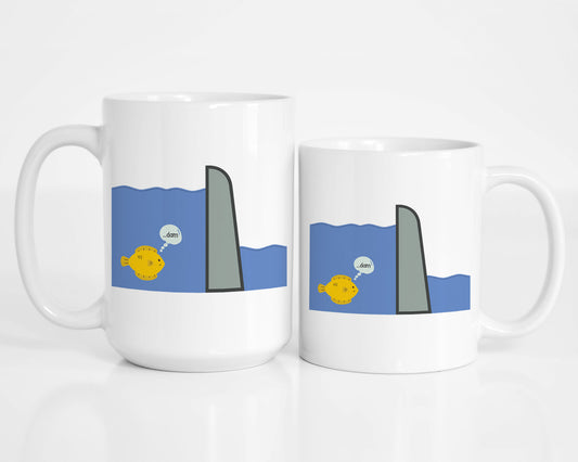 Dam Fish Mug