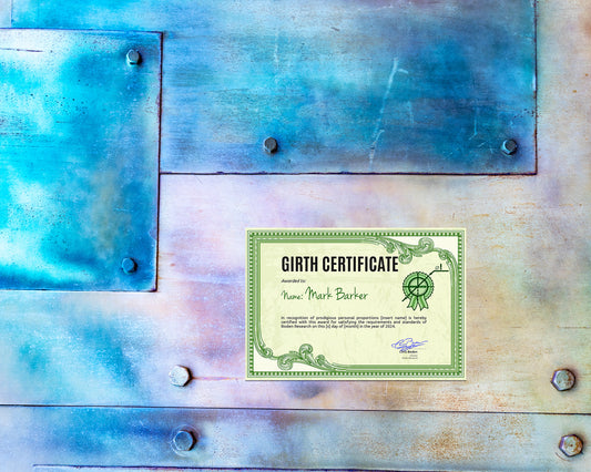 Girth Certificate Magnet