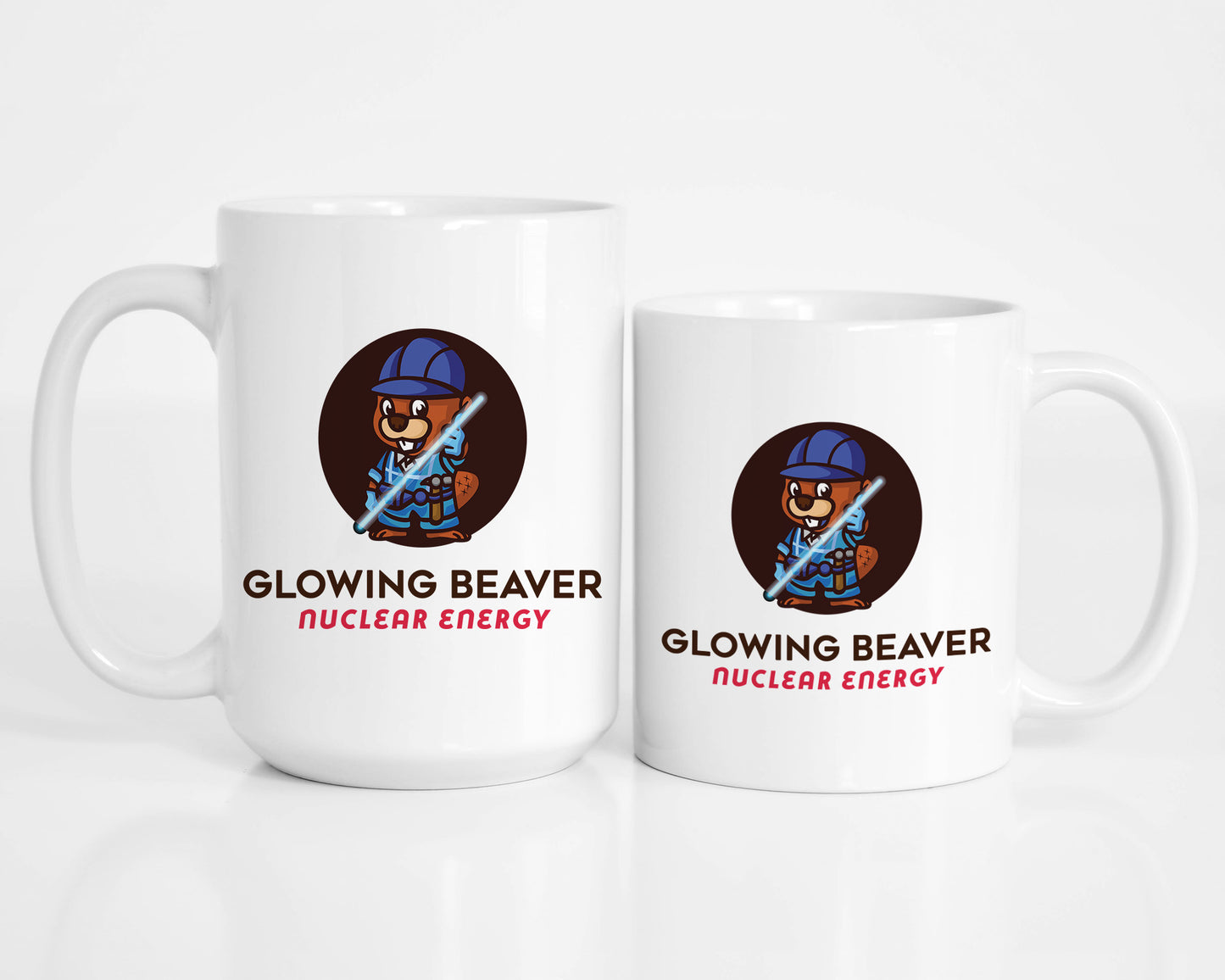 Glowing Beaver Coffee Mug