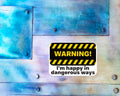 Happy in Dangerous Ways Magnet