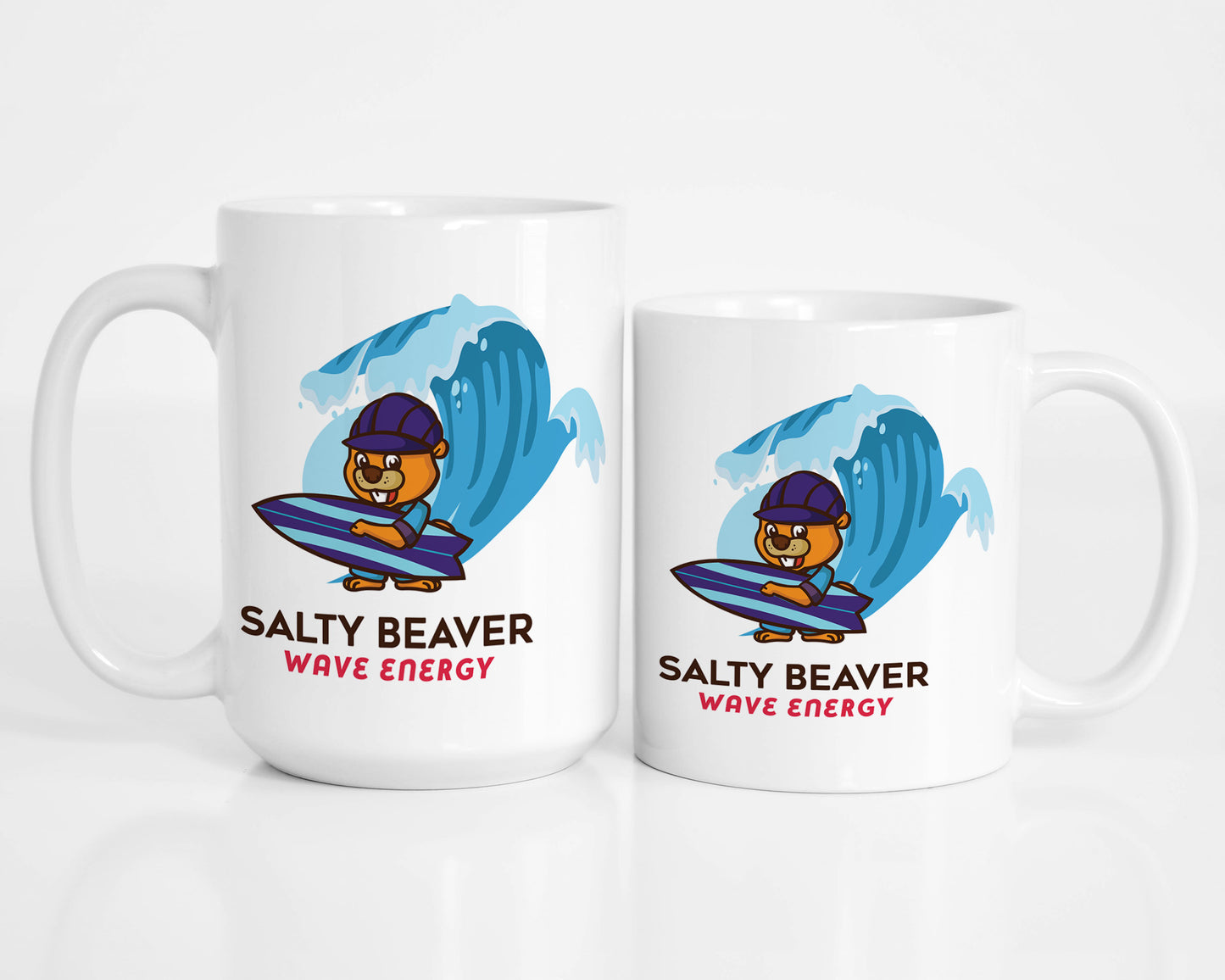 Salty Beaver Coffee Mugs