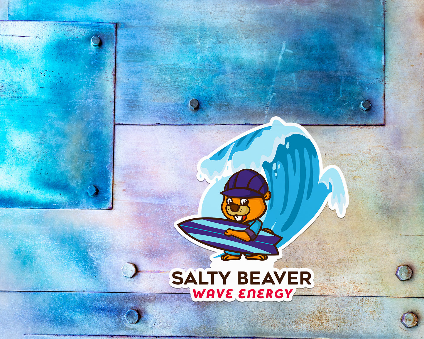 Salty Beaver Magnet