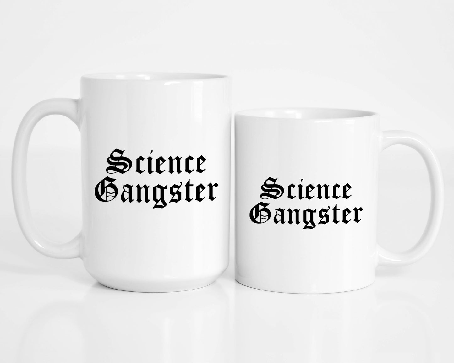 Science Gangster Coffee Mugs