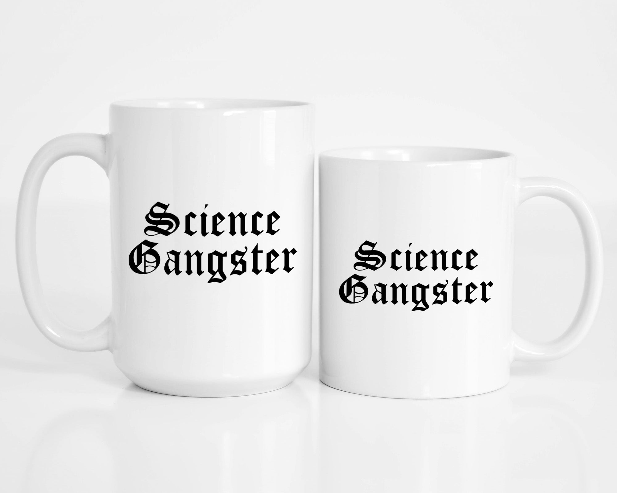 Science Gangster Coffee Mugs