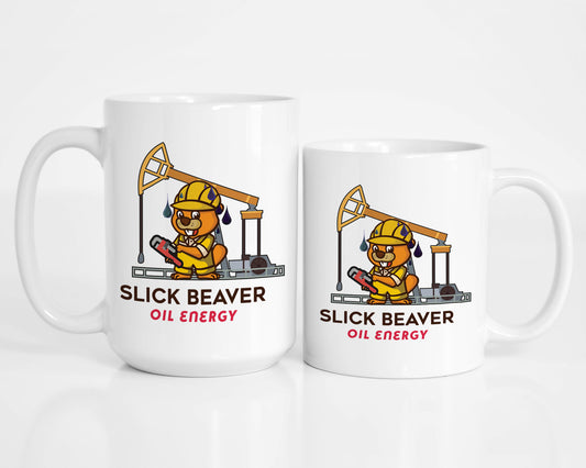 Slick Beaver Coffee Mugs