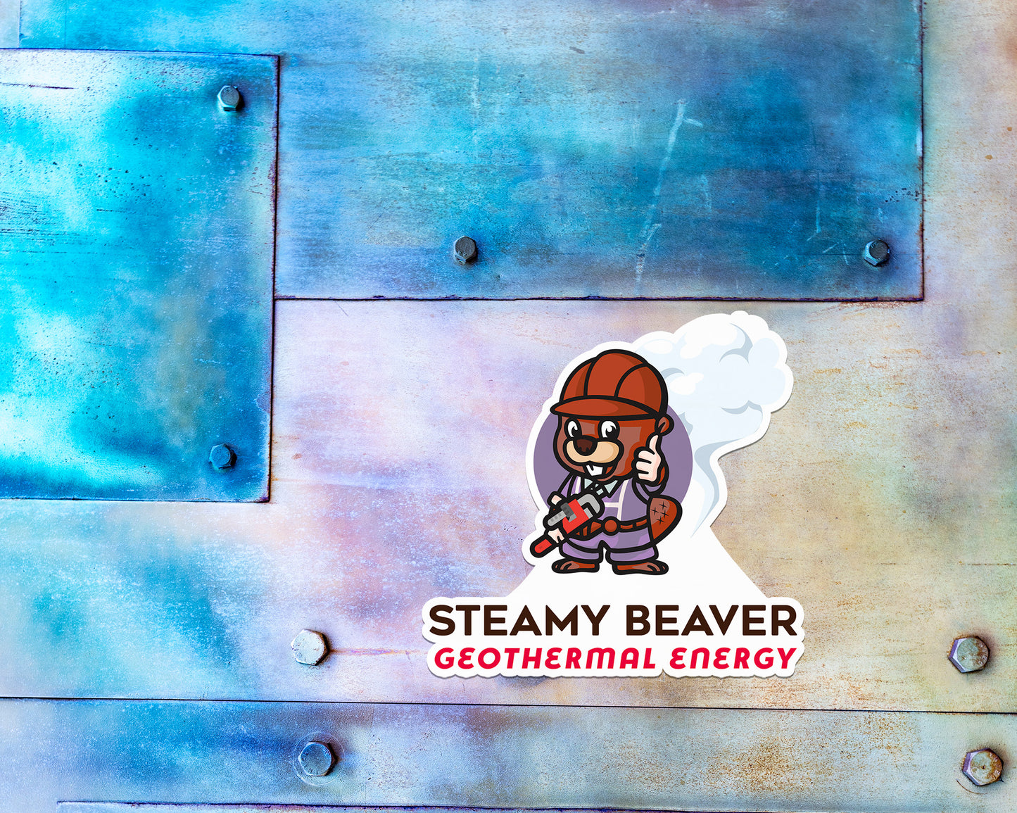 Steamy Beaver Magnet