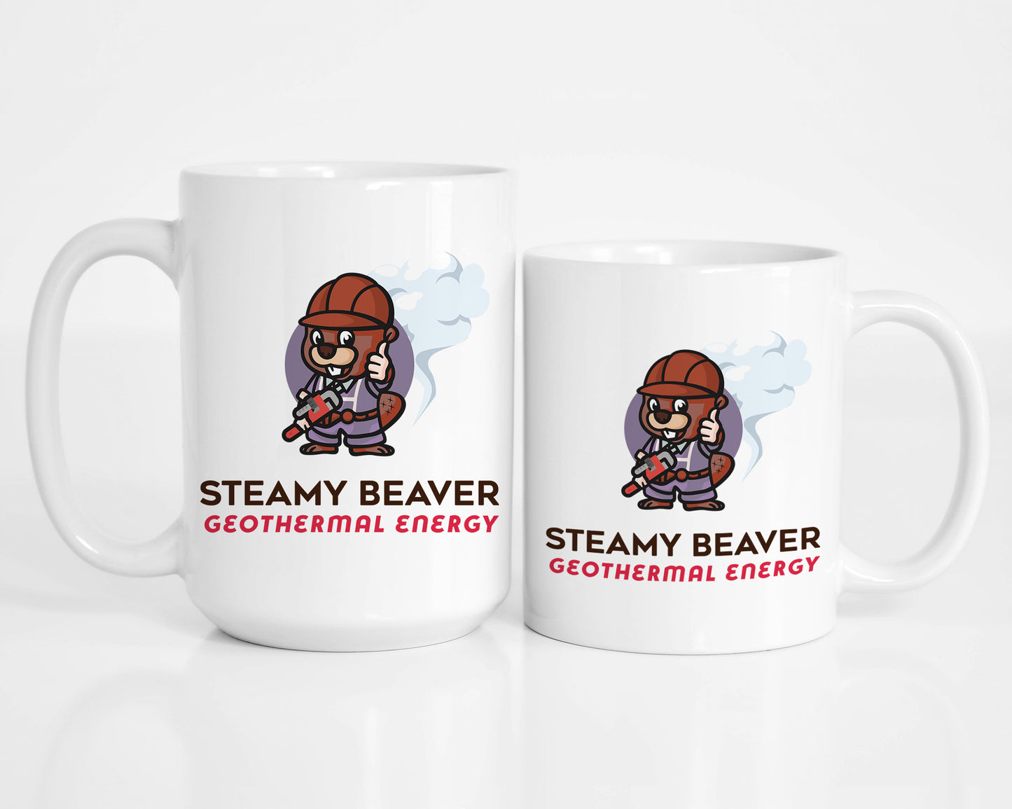 Steamy Beaver Coffee Mug