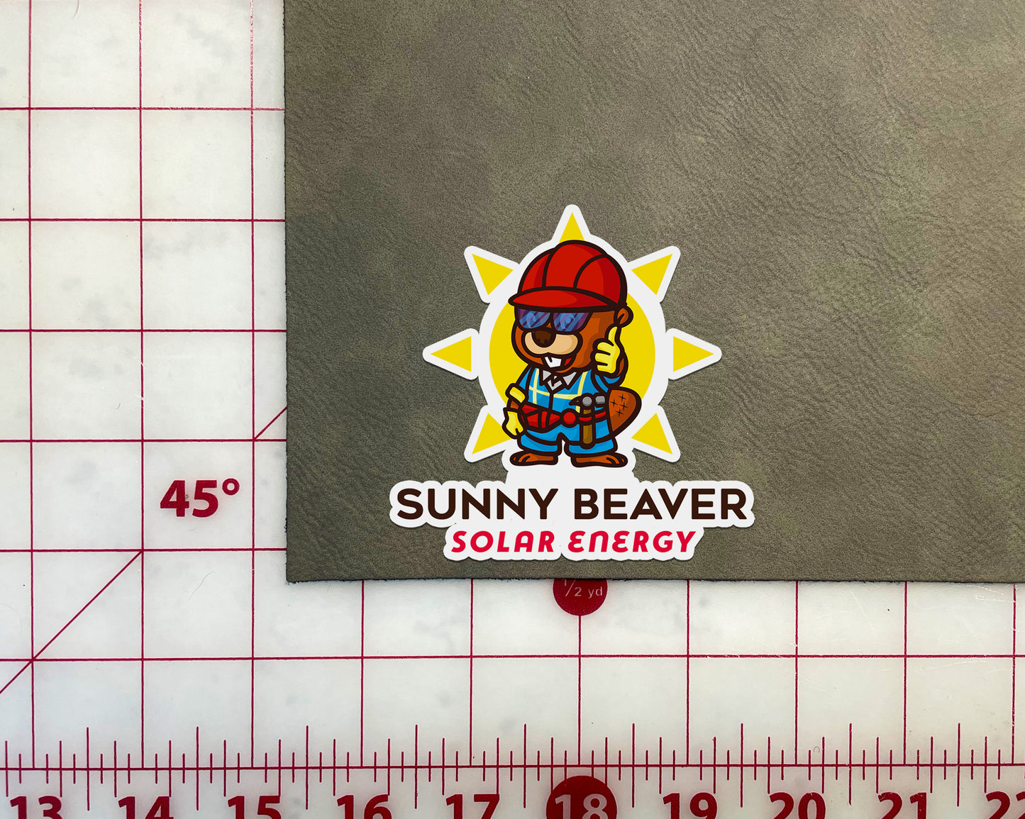 Sunny Beaver Sticker