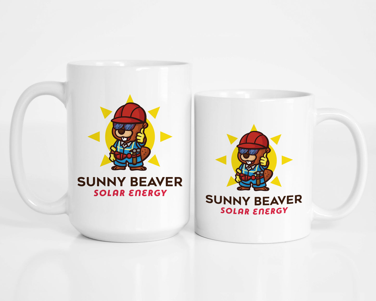 Sunny Beaver Coffee Mug