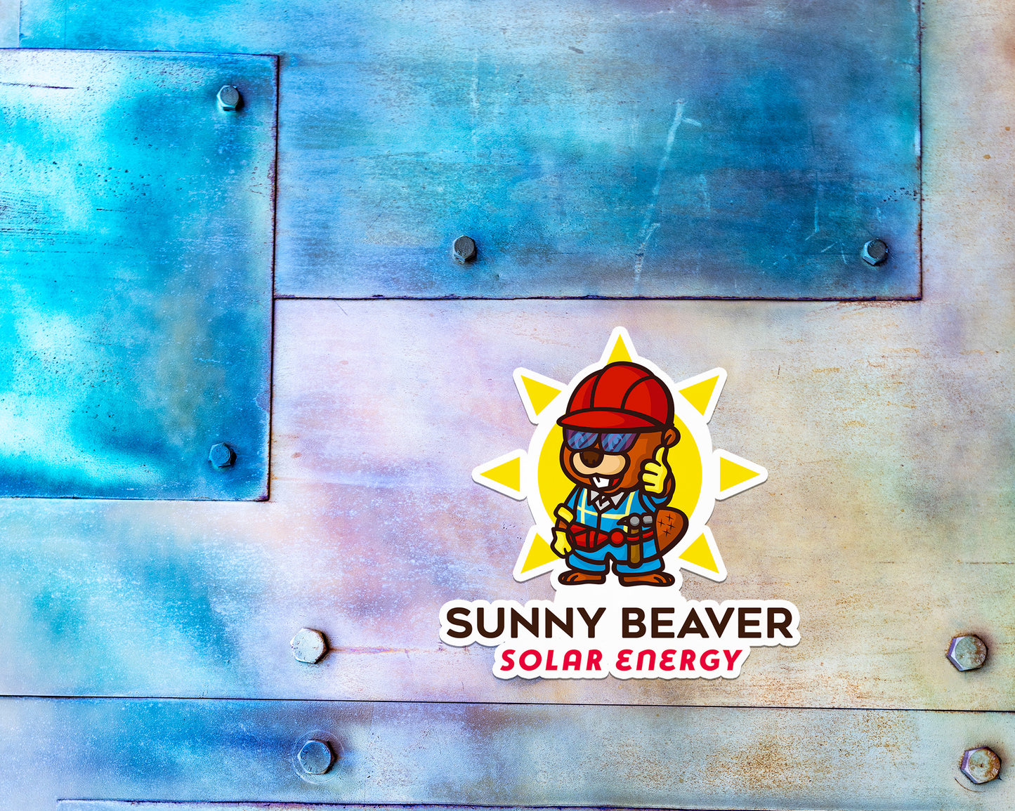 Sunny Beaver Magnet