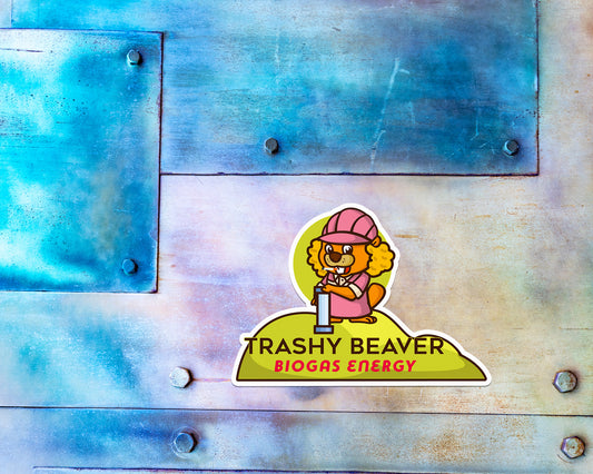 Trashy Beaver Magnet