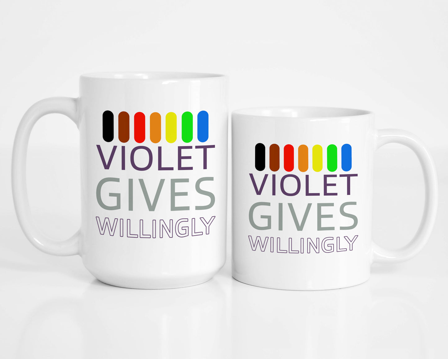 Violet Gives Willingly Coffee Mug