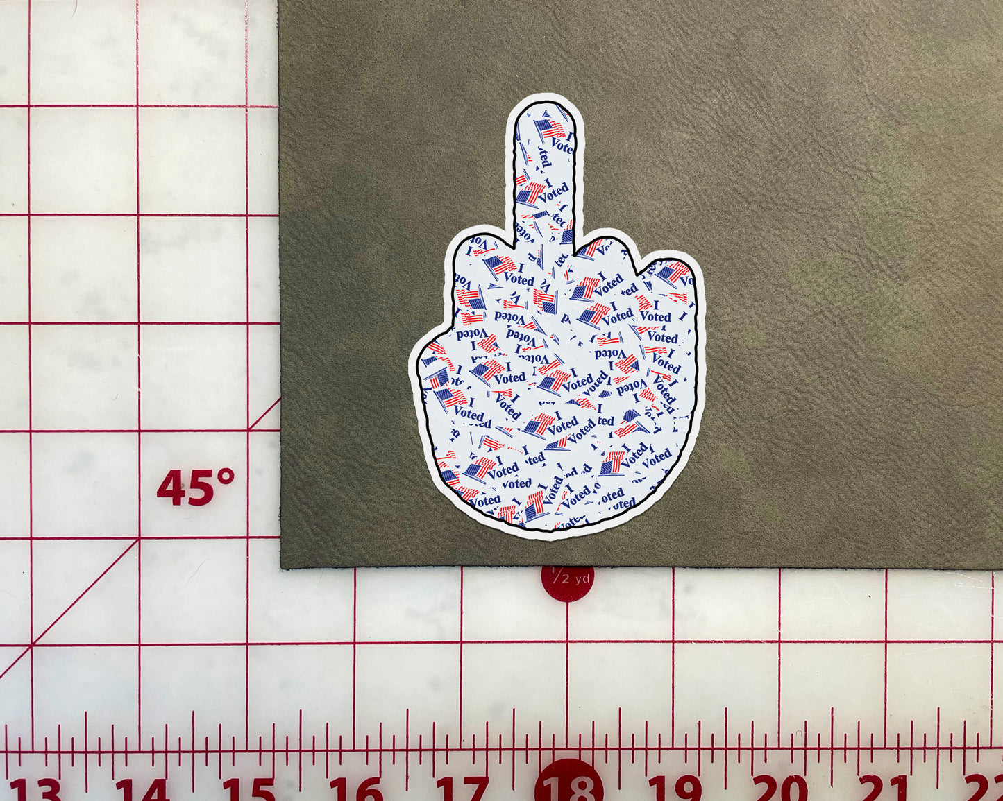 Political Opinion Sticker