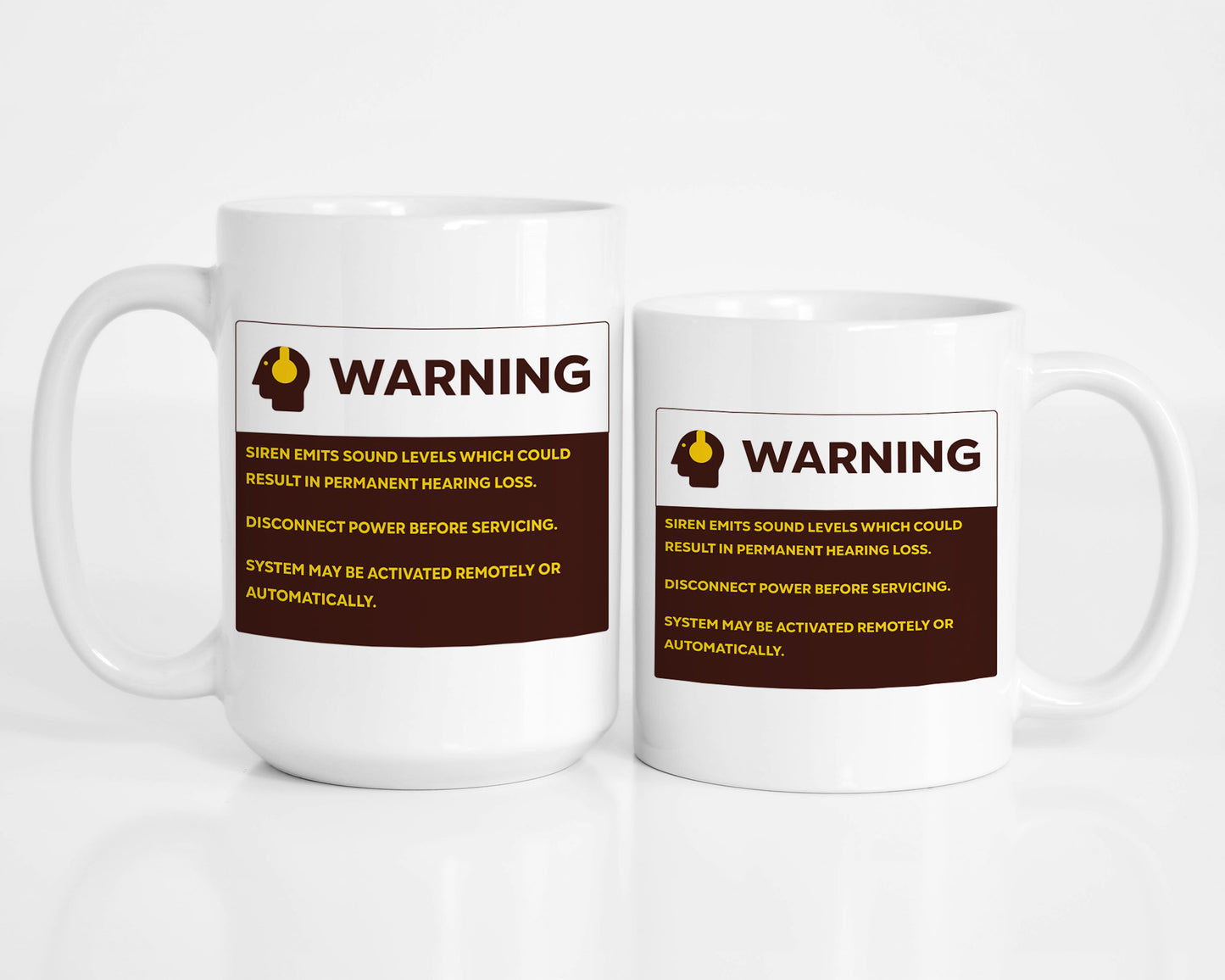 Warning Loud Noises Coffee Mug