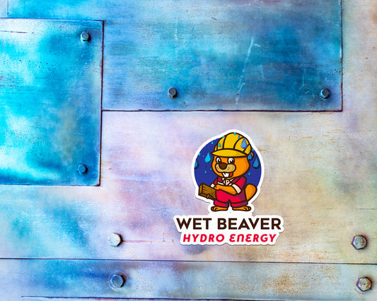 Wet Beaver Magnet